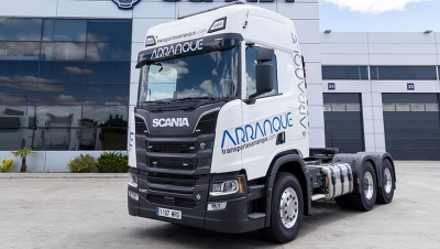 Transportes Arranque incorpora por primera vez vehículos Scania a su flota
