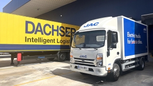 Camion eléctrico Jac Motors de Dachser