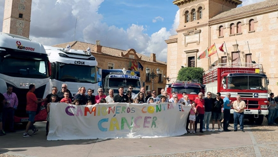 En un lugar de La Mancha: Camioner@s contra el cáncer