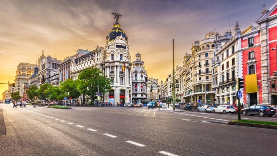 Foto del centro de Madrid