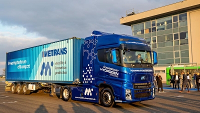 El primer camión de hidrógeno de Eslovaquia apoyado por Ford Trucks