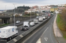 Marcha por la periferia de Santiago de Compostela