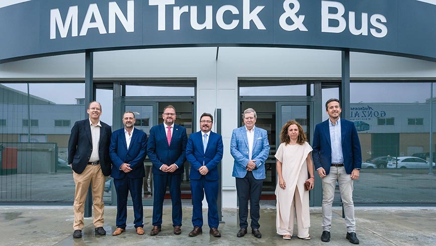 Taller de camiones en Extremadura de MAN Truck &amp; Bus Service