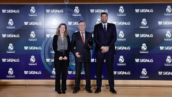 Signus y la Fundación Real Madrid renuevan su colaboración en el baloncesto en silla de ruedas