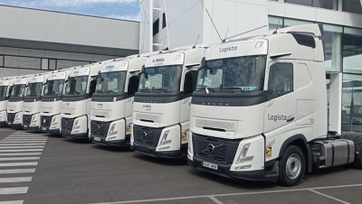 Logista refuerza su compromiso con la sostenibilidad con 110 nuevos camiones Volvo FH Aero