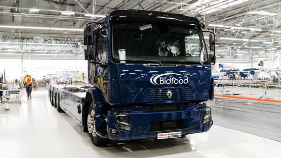 Renault Trucks E-Tech de Bidfood Netherlands