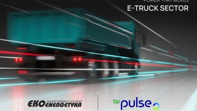 bp pulse y Ekoenergetyka se alían para impulsar soluciones de carga nocturna para camiones eléctricos