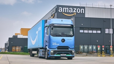 Amazon apuesta por la electrificación con el mayor pedido de camiones eléctricos eActros 600