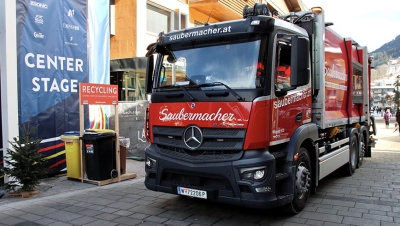 Mercedes-Benz eActros 300: innovación y sostenibilidad en los FIS Alpine World Ski Championships 2025