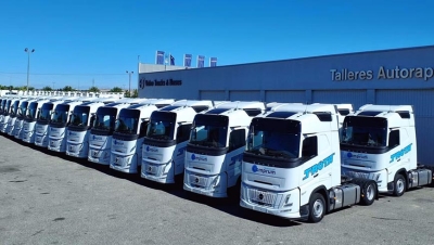 TROTA refuerza su flota con 150 nuevos Volvo FH Aero