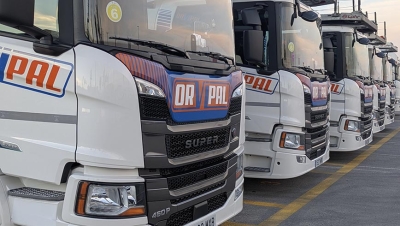 Orvipal recibe 100 nuevas tractoras Scania para ampliar su flota en 2025