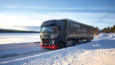 Así fueron las pruebas nórdicas del MAN eTruck bajo cero